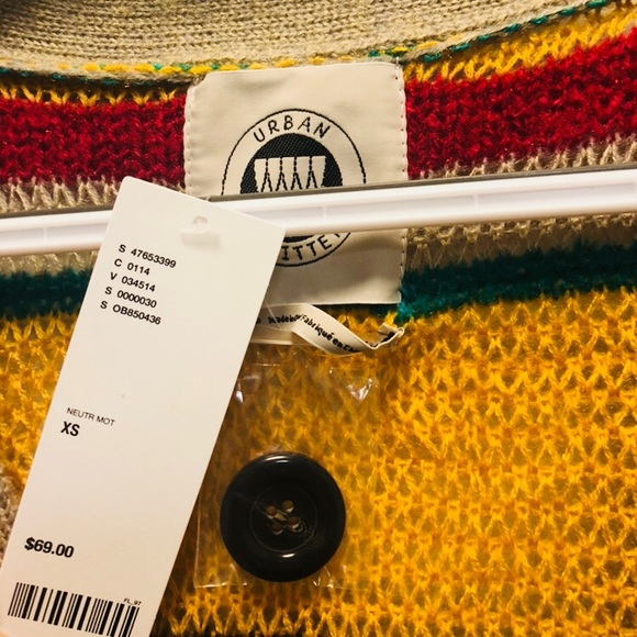NWT🌈Colorful Cardigan🌈 - Picture 3 of 5